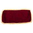 thumbnail image 1 of 1PC 61 Key Electronic Piano Dust Cover with a Drawstring Protective for Piano Keyboard (Wine Red and Random Tassels Color), 1 of 6