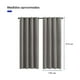 thumbnail image 3 of Cortinas Blackout Aislamiento Térmico 2 Paneles 215 X 135 Cm Color Gris oscuro, 3 of 4
