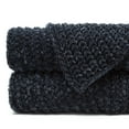 thumbnail image 3 of Chanasya Chenille Knit Super Soft Velvety Texture Throw Blanket - Cozy Classy Elegant Decorative with Subtle Shimmer for Sofa Chair Couch Bed Living Bed Room Dark Gray Blanket -(50x65 Inches) Charcoal, 3 of 3