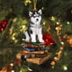 thumbnail image 1 of Decoraciones Navideñas Fiudx Colgante con Forma de Árbol de Navidad y Perro, 1 of 6