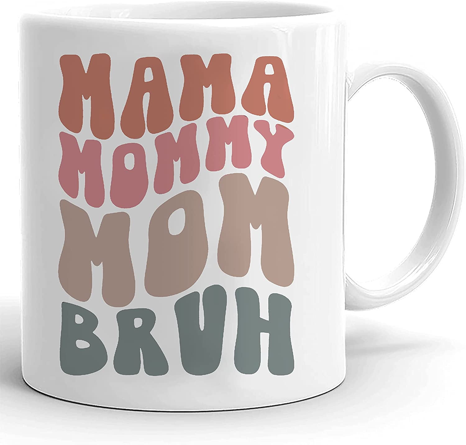 Viberty "Bonus Mom" Coffee Mug 11oz - Ceramic Stepmom Gift For Mother's Day, Birthday, Christmas From Son Or Daughter