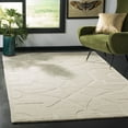 thumbnail image 2 of SAFAVIEH Martha Stewart Fretwork Geometric Wool Area Rug, Buckwheat Flour, 5' x 8', 2 of 8