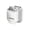 Gray, variant on COM1950s Foldable Kitchen Trash Can, Space-Saving Hanging Trash Can for Cabinet Doors, Wall-Mounted Waste Bin for Kitchen, Bathroom, and Camper