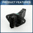 thumbnail image 7 of Unique Bargains Mass Air Flow Sensor Meter MAF Sensor No.A113614011 for Chery Tiggo FL SUV 2014-2016 Black 1 Pc, 7 of 7