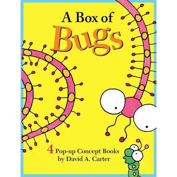 David Carter's Bugs A Box of Bugs (Boxed Set): 4 Pop-Up Concept Books, (Hardcover)