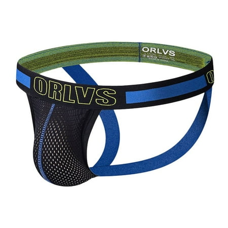 

Men s Sexy Jockstrap Underwear Backless Thongs Briefs G-String Mesh Underpant