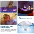 thumbnail image 4 of Pond Lights, RGB Underwater Lights Disco Party Lights, Multicoloured Swimming Pool Lights with 7 Lighting Modes for Fountain Pool Bars etc, LED Spa Light Floating Bath Lamp, 4 of 9