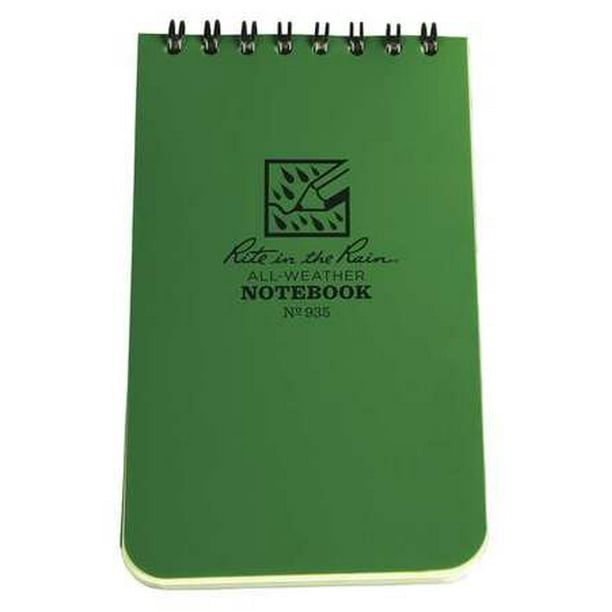 3 x 5 Top Spiral Notebook