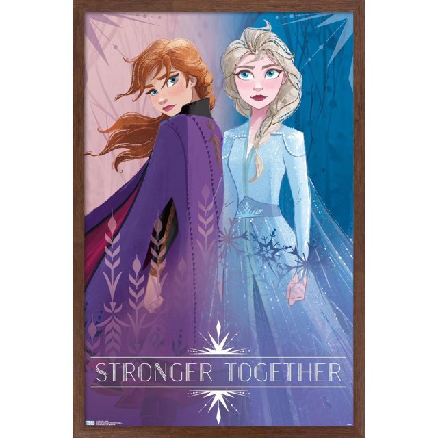 Disney Frozen 2 - Sisters Wall Poster, 22.375" x 34"