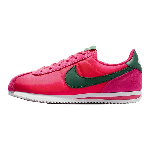 Big Kid's Nike Cortez TXT Rush Pink/Fir-White (IH7654 600) - 5.5