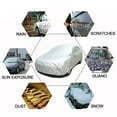 thumbnail image 4 of Waterproof Car Covers Outdoor Full Car Cover Sun Protector Universal SUV Sedan Truck Snow Rain Dust proof Car Cover, 4 of 6