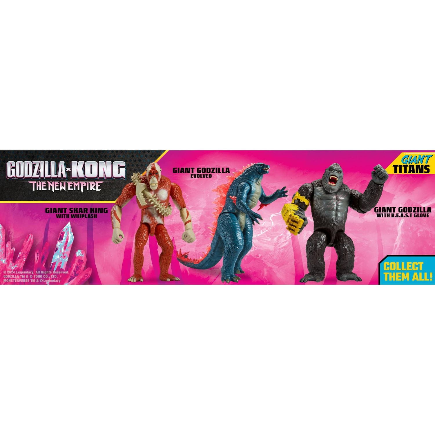Godzilla x Kong, Figurine Kong Géante de 11" par Playmates Toys