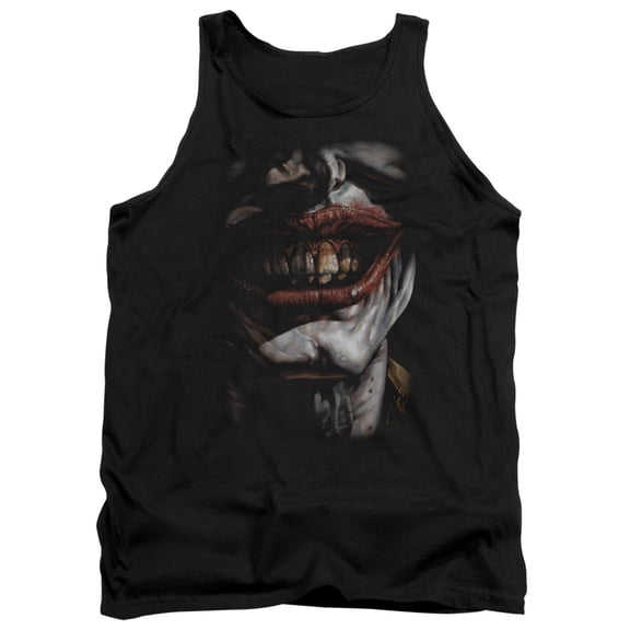 Batmanile Of Evil Adult Tank Top Black