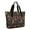Spooky Halloween Faces, variant on Tote Bag for Women - Spooky Halloween Faces Pattern Shoulder Bag - Large Utility Work Duffle Bag with Zipper Handbag for Travel, Work, Sprots