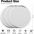 thumbnail image 5 of CN 3 Pcs Pizza Screen, 12 Inch Pizza Pan for Oven, Nonstick Pizza Tray for Oven, Dishwasher Safe & Microwave Safe (12 inch), 5 of 6
