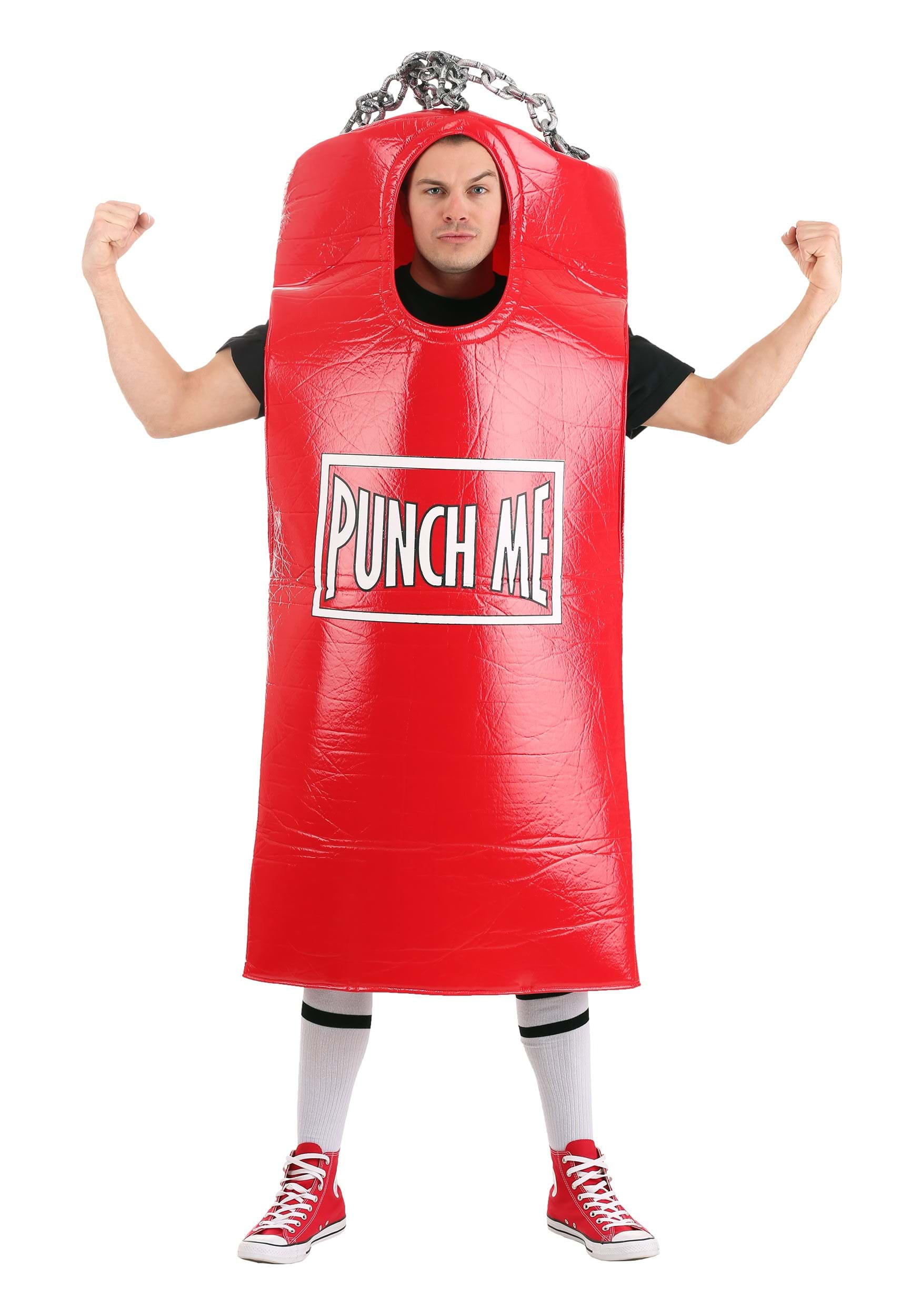 Red Adult Punching Bag Costume