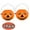 2Pcs Pumpkin Bucket_055#5855a, variant on Halloween Pumpkin Candy Buckets Set of 2, Portable Plastic Pumpkin Candy Pail Holder, Trick-Or Candies Collection Party Favors, Halloween Goodie Bag Fillers for Kids