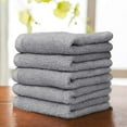 thumbnail image 3 of Fymlhomi Luxury Bamboo Washcloths Towel Set 10 Pack Baby Wash Cloth for Bathroom-Hotel-Spa-Kitchen Multi-Purpose Fingertip Towels and Face Cloths 10'' x 10'', 3 of 15