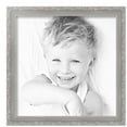 thumbnail image 2 of ArtToFrames 16" x 16" Classic Silver Picture Frame, 16x16 inch Silver Wood Poster Frame (WOM-4926), 1 Pack, 2 of 7