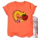 thumbnail image 3 of Camiseta informal con estampado de lápiz y MAESTRA para profesores y niñas, pantalón corto informal de manga para mujer, ropa de moda para profesores con cuello redondo, 3 of 5