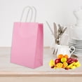 thumbnail image 4 of 25 Bolsas De Con Asa, Papel Kraft, Color Atractivo, Bolsa De Para Compras, Salidas Y Más, 4 of 7