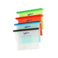 thumbnail image 1 of Sac de Rangement Alimentaire en Silicone Réutilisable, Lot de 4 - Conservation des Aliments, Contenant Alimentaire Hermétique, Écologique, Résistant aux Fuites, Sac de Cuisson sous Vide par Fresh Productz - 4 Petits Sacs - Couleurs Assorties, 1 of 4