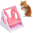 thumbnail image 2 of Columpio Colgante de Madera YONGSHENG Triangular para Hámster Ratón Rata Hamaca Juguete para Mascotas Pequeñas, 2 of 5