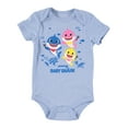 thumbnail image 3 of Pinkfong Baby Shark 2 Pack Bodysuits Newborn, 3 of 5