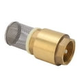 thumbnail image 4 of LYUMO Brass Check Valve,Check Valve Brass G1 Single Way Good Sealing 99mm Length With Filter Accessory For Water Oil,Check Valve, 4 of 8
