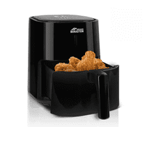 Miraston 4.5QT 8-in-1 Air Fryer, Black, Nonstick Basket