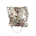 thumbnail image 2 of Weloille Crossbody Bag 1 Pack, Sequins Fashion Chain Underarm Bag, Trendy Unique Mini Bucket Handbag, Lightweight Portable Shoulder Bag for Girl Daily Outing Party Shopping Travel, 2 of 6