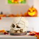 thumbnail image 5 of Estante Almacenamiento Cuchillos Soporte para Calavera Resina Fiesta Miedo Halloween, 5 of 9