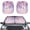 Flower Shrubs Hummingbird Dragonfly, variant on Kuiaobaty Auto Windshield Car Window Sun Shield 2 Pcs Blocks UV Rays 28.5 x 25.5 Inches Exterior Accessories Retro Butterfly Peach Blossom Fit Most Trucks Cars SUVs Sedans