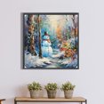 thumbnail image 4 of Pittura diamante 5D DIY Full Round Drill Winter Snowman Kit Home Decor Art Craft Hugtrwg Para estrenar, 4 of 9
