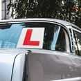 thumbnail image 3 of 4pcs Car Stickers L Shaped Sticker Student Driver Sticker Adhesive Car Decals, 3 of 7