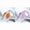Blue+Purple, variant on 2 Pack Retractable Dog Leash for Small & Medium Dogs – Anti-Slip Soft Grip, 360° Tangle-Free, Strong Nylon Tape with One-Handed Brake & Pause