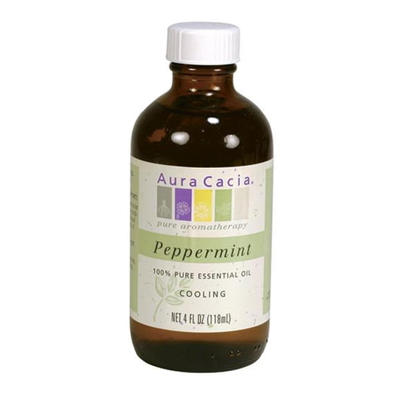Aura Cacia Essential Oil, Cooling Peppermint, 4 fluid ounce