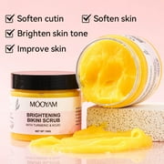 Mooyam 2 Pack Brightening Bikini Body Scrub with Turmeric Exfoliating Moisturizing & Glowing Scrub for Bikini Area, Even Skin Tone, 10.58 oz