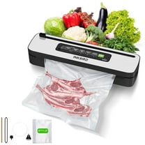 INKBIRD Compact Home Vacuum Sealer Machine, Dry / Moist / Liquid Food Types with Vac&Seal / Seal Only / Pulse / Canister Modes, Cooling Sealing Strip, Overheat Protection System, Built-in Cu