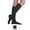 Chocolate, variant on Juzo 2001 Soft Closed Toe Knee Highs - 20-30 mmHg Short Black I