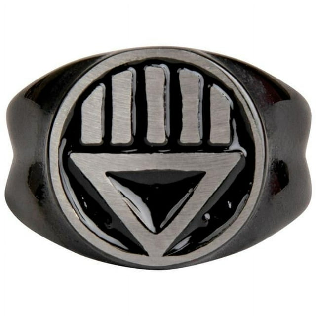 Black Lantern 837921-size9 Black Lantern Death Power Ring - Size 9