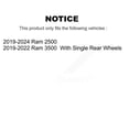 thumbnail image 2 of SIM Front Rear Semi-Metallic Brake Pads Kit for Car Ram 2500 3500 KSM-100654, 2 of 8