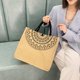 thumbnail image 5 of Bolso de hombro de viaje de ocio Retro para mujer bolso de compras con estampado geométrico bolsos de mano informales de gran capacidad para mujer, 5 of 9
