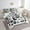 White, variant on Musical Instruments Bed in a Bag Classical Piano Bedding Set, Black and White Queen Comforter Set 7-Piece Vintage Radio Vinyl Record Bedding Comforter Sets, Microphone Headset Bed Sheets Set