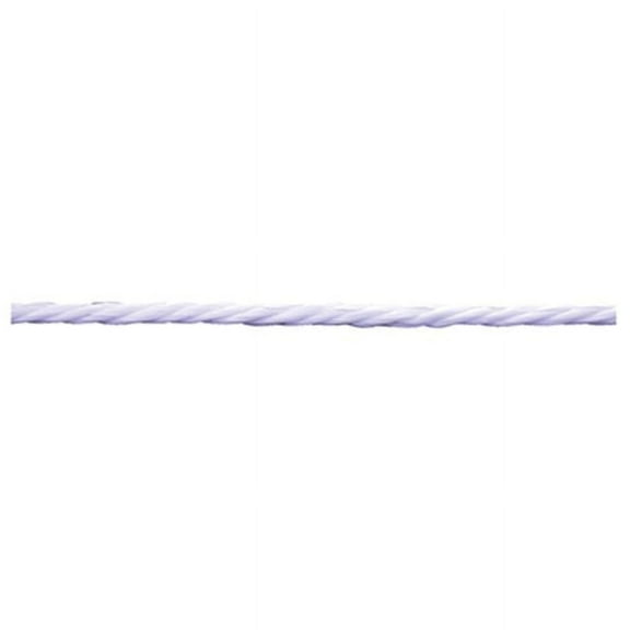 Tru Test 821450 Electric Fence Polirope, White, 660Ft. - Quantity 1