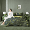 thumbnail image 5 of Manfei Bass Big Fish 7pcs Bedding Comforter Set,Fishing And Hunting Queen Bedding Sets,Underwater Animals Theme Queen Sheet Sets For Teens Boys,Breathable Home Decor Reversible, 5 of 8