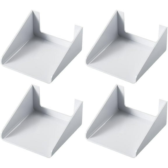 4 Pack White Wireless Doorbell Rain Cover - Outdoor Waterproof ABS Shield for Fingerprint Sensor/Access Control, Home Entryway(XX)