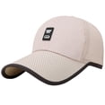 thumbnail image 2 of Only Moment Khaki Mesh Hat Unisex Vintage Washed Cotton Baseball Cap Mesh Adjustable Snapback Multipack Ball Caps for Custom Embroidery Running Workouts Outdoor One Size, 2 of 2