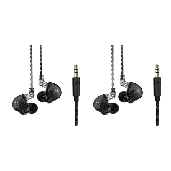 Sidaley Auriculares con cancelación de ruido para juegos, Jogging, Control de línea de teléfono inteligente, auriculares estéreo con Type3 NO3