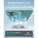 thumbnail image 5 of Funda ESR para iPhone 16 con MagSafe, color verde azulado a prueba de golpes, 5 of 8